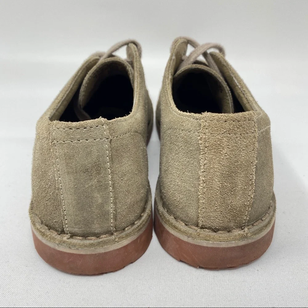 L.L. Bean Suede Oxford Shoes Tan